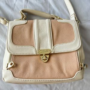 Carlos cream crossbody bag